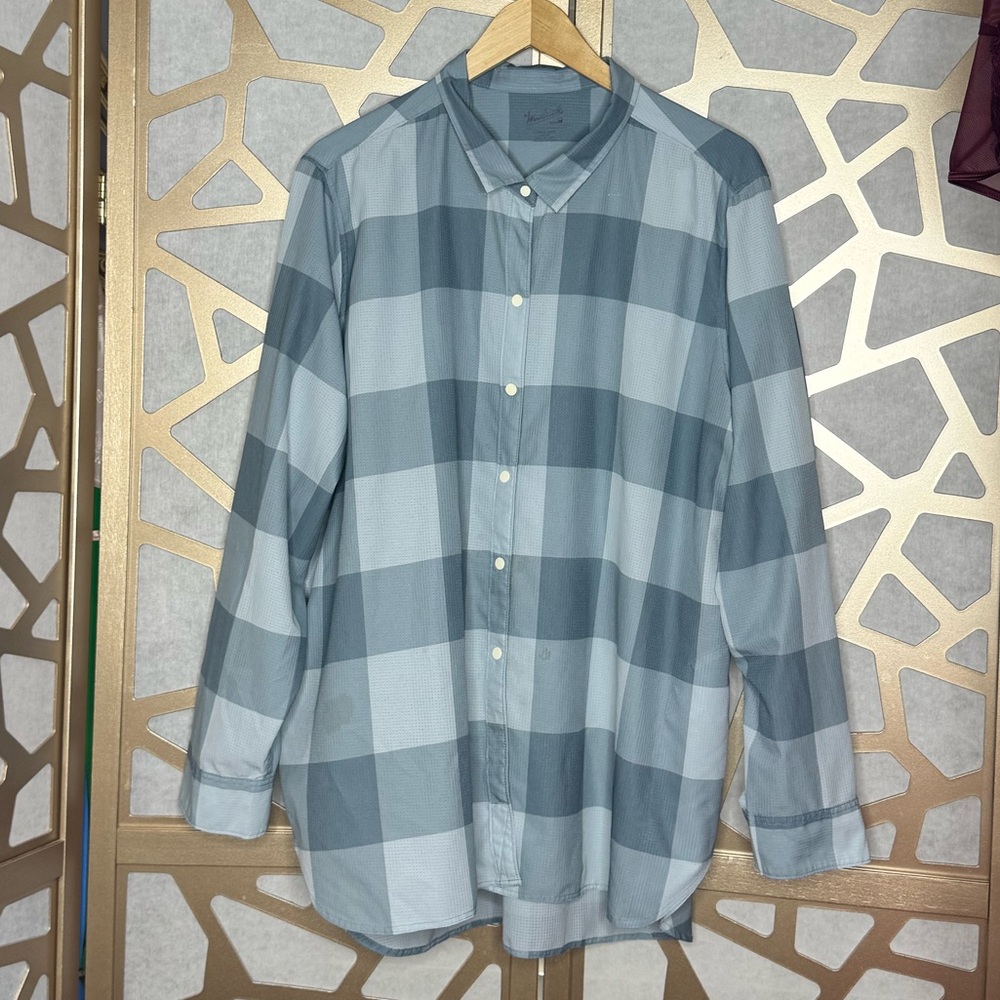 Woolrich Plaid Women’s Shirt Size XXL
